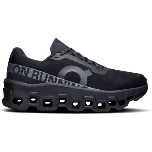 On - running cloudmonster 2 black et eclipse chaussures de running