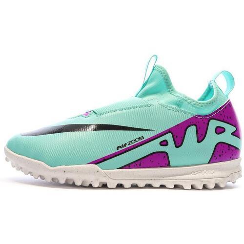 NIKE - Chaussures de Football Turquoise Junior Jr Zoom Vapor 15 Academy TF