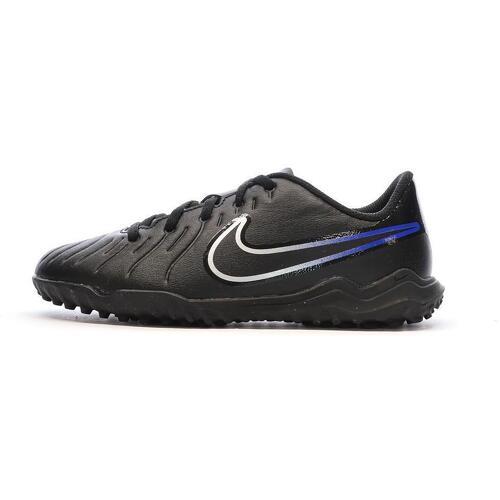 NIKE - Chaussures de Foot Noir/Bleu Junior Legend 10 Club TF