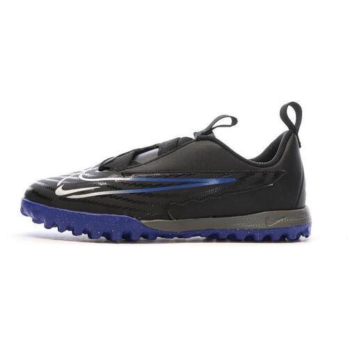 NIKE - Chaussures de Foot Noir/Bleu Junior Phantom GX Academy TF