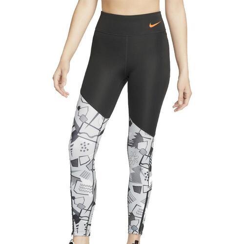 NIKE - Legging Noir/Gris Femme Run