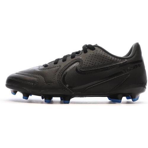 NIKE - Chaussures de Foot Noires Junior Legend 9 Club FG/MG