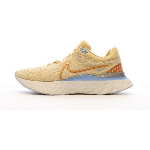 NIKE - Chaussures de Running Beiges Femme React Infinity Run FK 3