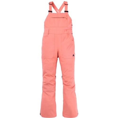 BURTON - Pantalon De Ski / Snow Sb Avalon Stretch Bib Peach Echo Femme