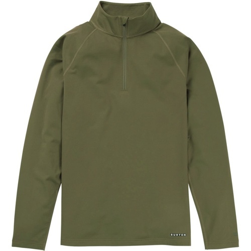 BURTON - Polaire Sb Heavyweight X Quater Zip Forest Moss Homme