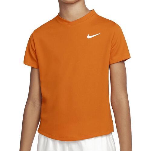 T-shirt Orange Garçon Victory