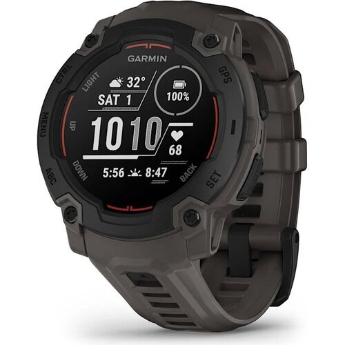 GARMIN - Instinct E, 45mm, Black Bezel with Charc