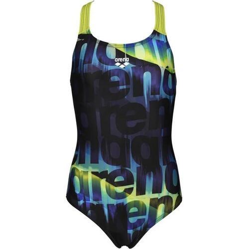 Maillot de bain Bleu/Vert Fille Waves