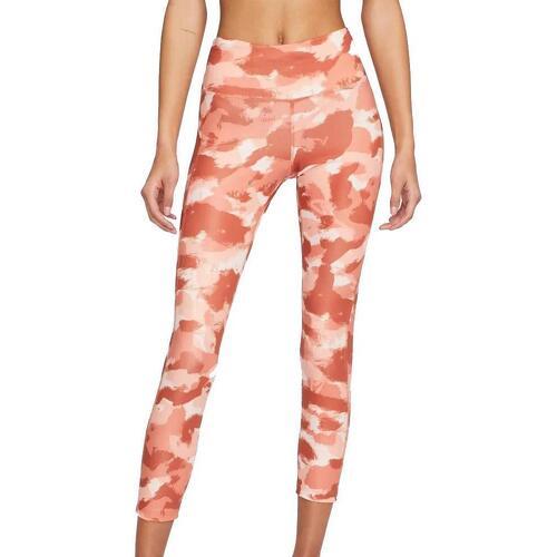 NIKE - Legging Orange Femme Fast