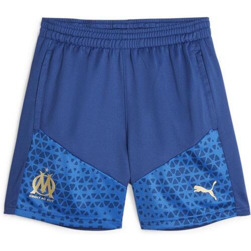 PUMA - OM Short Training Bleu Junior 2023/2024