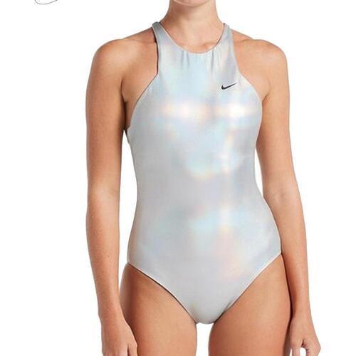 NIKE - Maillot de bain Gris Femme Flash