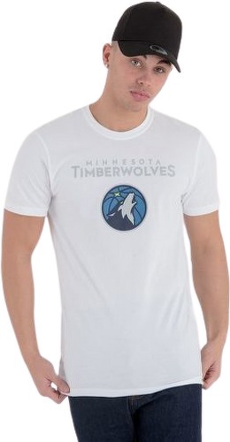 NEW ERA-T-shirt New Era logo Minnesota Timberwolves-image-1