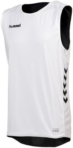 HUMMEL-Maillot réversible Hummel Essential blanc/noir-1