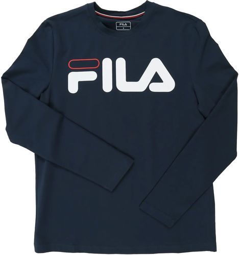 FILA-T Shirt Longues Manches Fila Rene Bleu-image-1