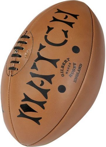 GILBERT-Ballon de rugby Gilbert Héritage Leather (taille 5)-image-1