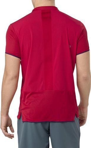 polo asics homme rouge