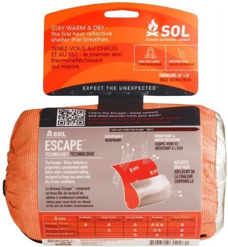 SOL-Couverture Survive Outdoors Longer Escape Bivvy-4