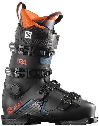 SALOMON-S/MAX 120 Herren Skischuh Black/Orange 28,5-image-1
