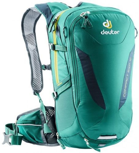 DEUTER-Sac à Dos Deuter Compact Exp 12 Vert Alpin / Bleu-0