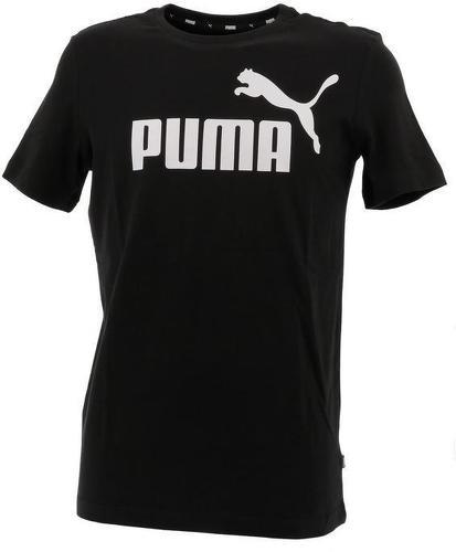 PUMA-T-shirt Noir Garçon Puma Essential-image-1