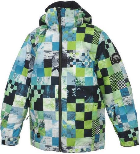 QUIKSILVER-Mission printed green jr-image-1