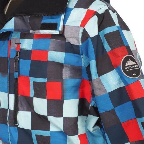 QUIKSILVER-Mission printed check blu-image-5