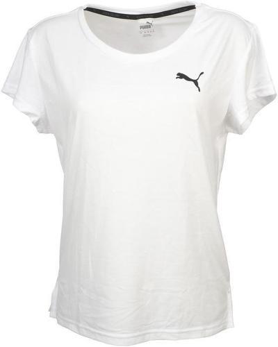 PUMA-Tee shirt blanc lady-image-1
