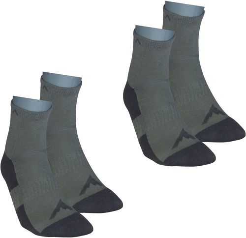 CHULLANKA-CHAUSSETTES WALKA MID GRIS 2 PAIRES-image-1