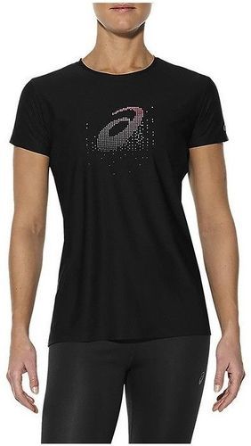 ASICS-Graphic Femme Tee-shirt Sport Noir-image-1