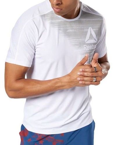 REEBOK-Graphic Move Homme Tee-shirt Fitness Blanc Reebok-image-1