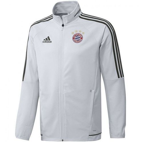 adidas-Veste Bayern de Munich Football Blanc Homme Adidas-image-1