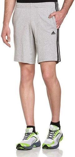adidas-ESS 3S HSJSHORT GRY - Short Entrainement Homme Adidas-image-1