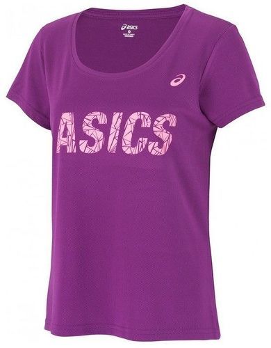 ASICS-Tee-Shirt Graphic Violet Entrainement Femme Asics-image-1