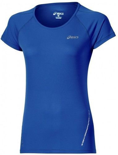 ASICS-Ss Top Femme Tee-Shirt Running Bleu Asics-image-1