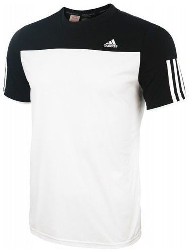 adidas-Tee shirt Tennis Blanc Garçon Adidas-image-1