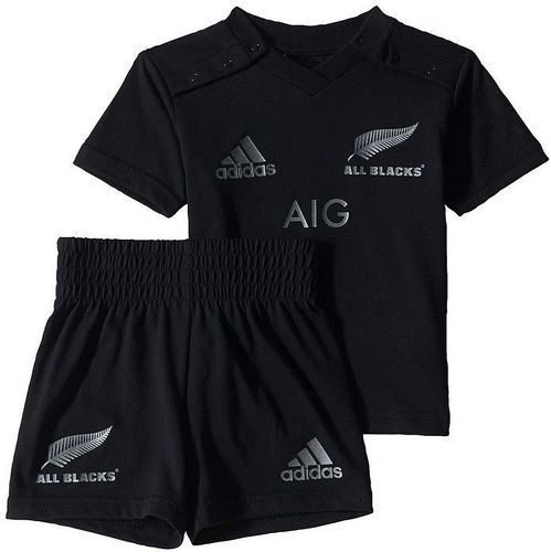adidas-All Blacks Bébé Garçon Minikit Rugby Noir Adidas-image-1