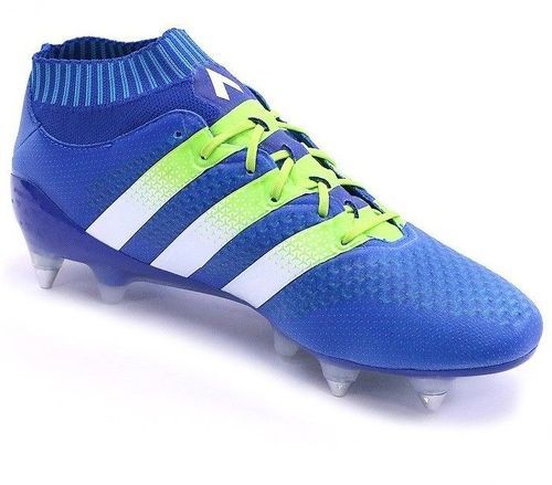 adidas-Chaussures Ace 16.1 Primeknit SG Bleu Football Homme Adidas-image-1