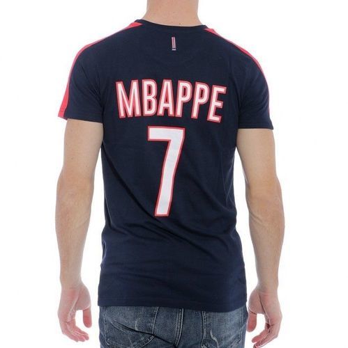 PSG-DC Action Mbappé Flash Homme Tee-shirt Football Marine Psg-image-1