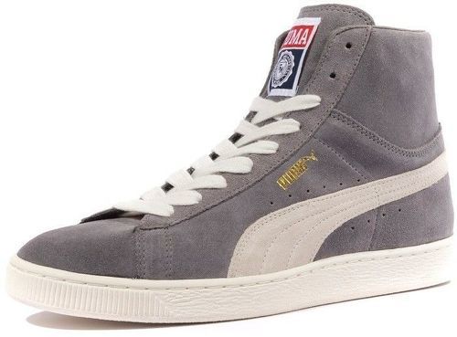 PUMA-Suede Mid Classic Homme Chaussures Gris Puma-image-1