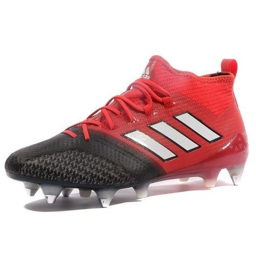 adidas-Ace 17.1 Primeknit SG Homme Chaussures Football Rouge Adidas-image-1