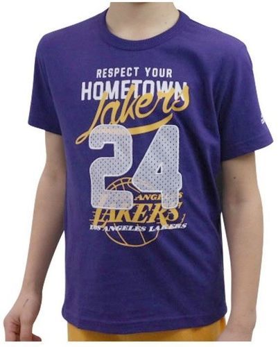 adidas-Tee shirt LA Lakers Basketball Garçon Adidas-image-1