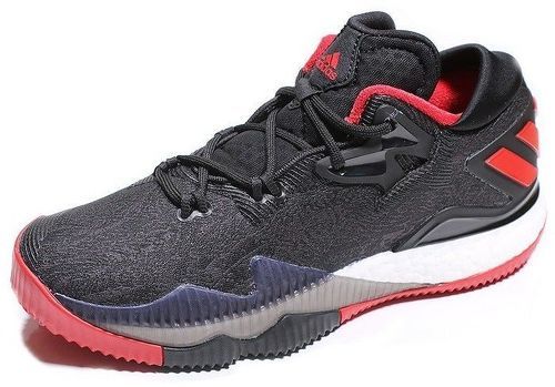 adidas-Chaussures CrazyLight Boost Low 2016 Noir Basketball Garçon Adidas-image-1