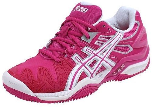 ASICS-Chaussures Rose Gel Resolution 5 Clay Tennis Femme Asics-image-1