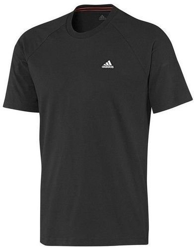 adidas-Tee Shirt Essentials Crew Gris Entrainement Homme Adidas-image-1