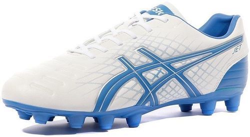ASICS-Jet CS Homme Chaussures Rugby Blanc Bleu Asics-image-1