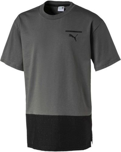 PUMA-Pace garçon Tee shirt gris Puma-image-1