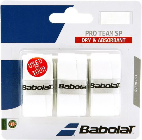 BABOLAT-Surgrips BABOLAT Pro Team SP Blanc x 3-image-1