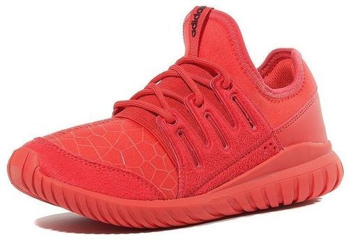 adidas-Chaussures Tubular Radial Rouge Garçon Adidas-image-1