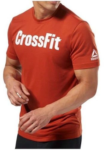 REEBOK-Crossfit Homme Tee-shirt Fitness Orange Reebok-image-1