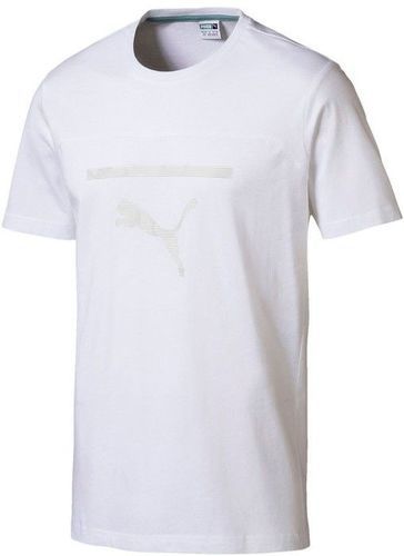 PUMA-T-shirt blanc Puma homme Pace Graphic-image-1
